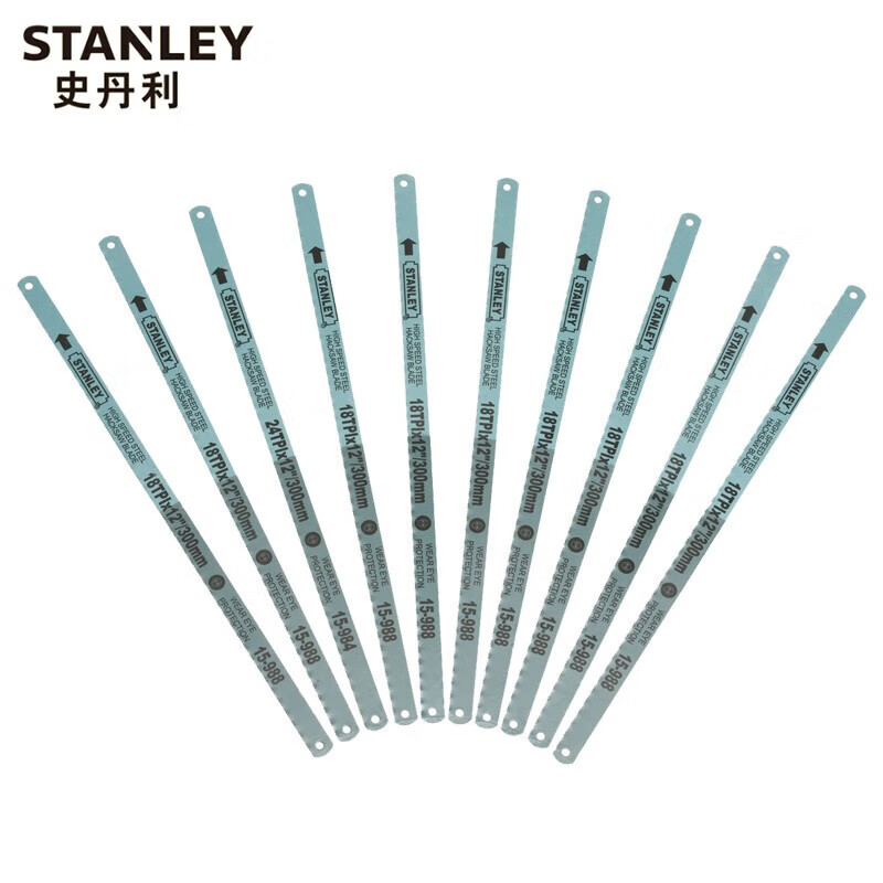 史丹利（STANLEY）15-988-23 18齿高速钢锯条12(x100) 钢