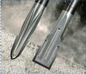 DT6980-QZSDS Max XLR 五坑扁凿 400x75mm 