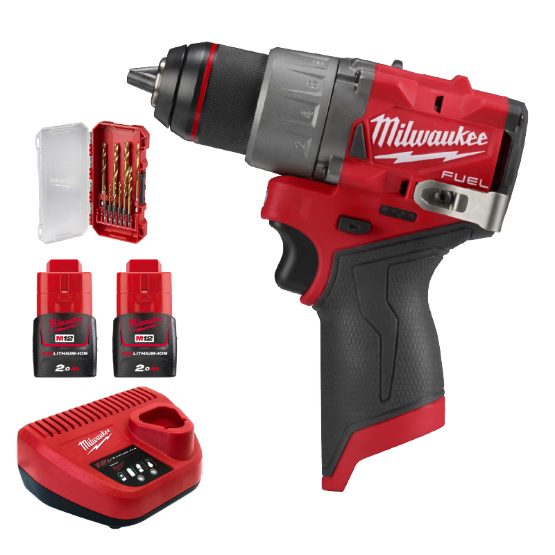 美沃奇 M12 FDD2-202XS M12 FUEL无刷双速充电式13mm电钻