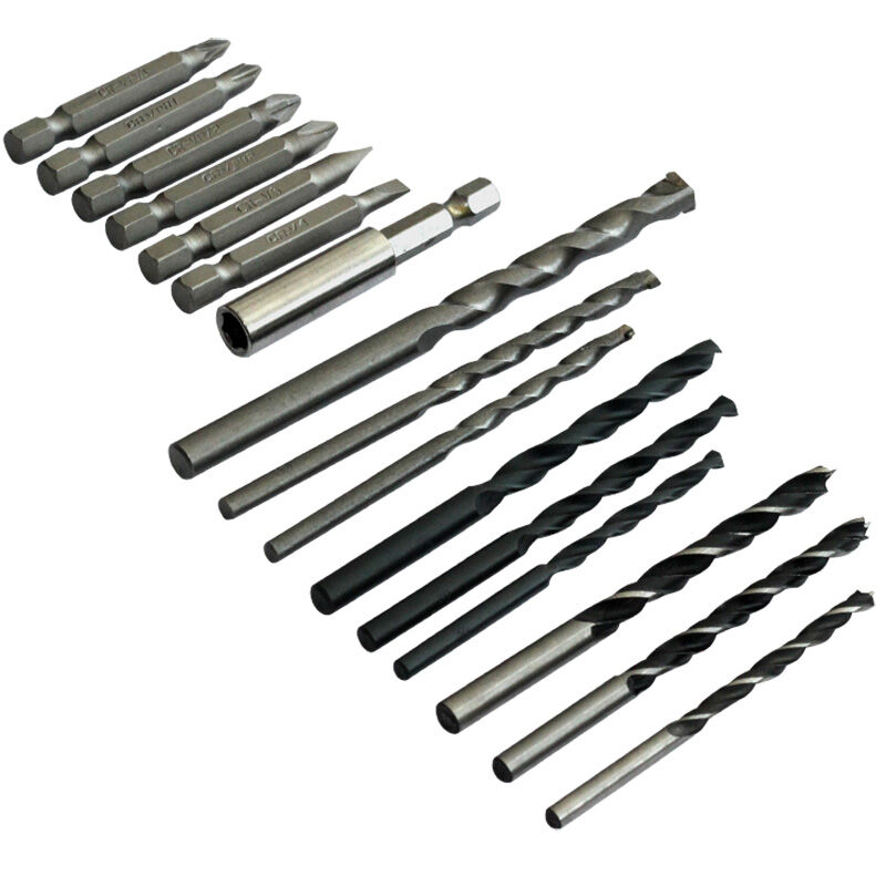 工蜂16支混合钻头套装ACDB16S 钻头电钻螺丝刀配件 16支混合钻头套装