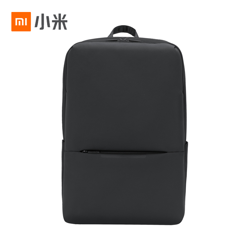 小米经典商务双肩包 2 黑色  双层收纳|减压缓震|立体有型