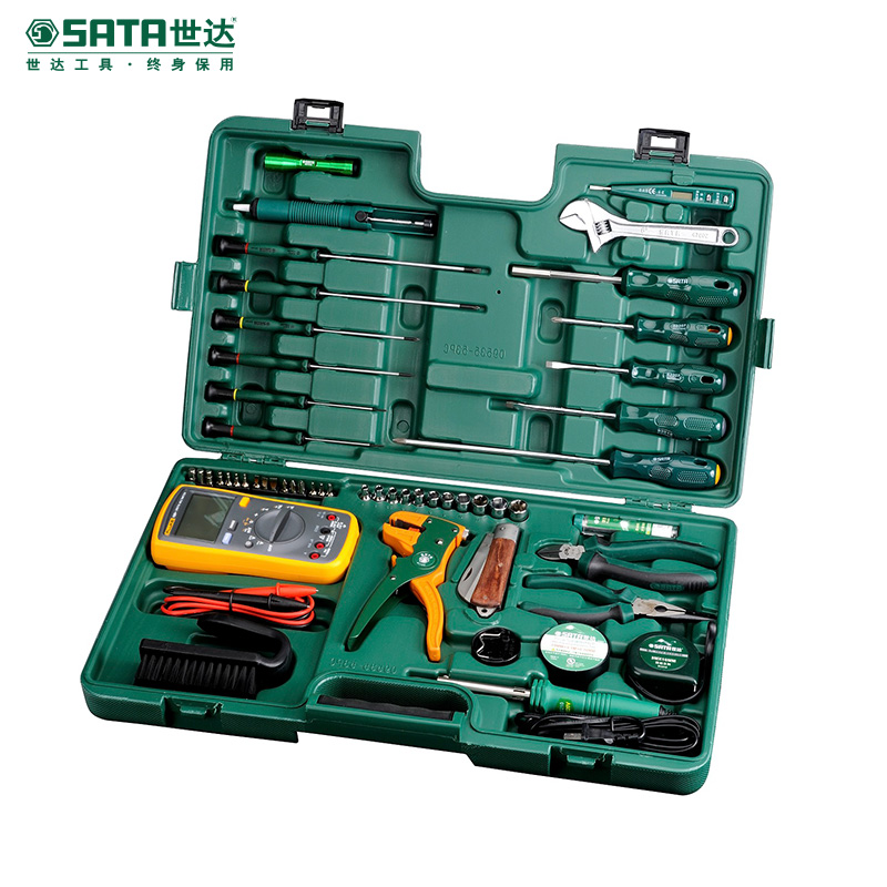 世达（SATA） 53件电讯工具组套电子电工维修工具 日常检修电脑电讯电器 09