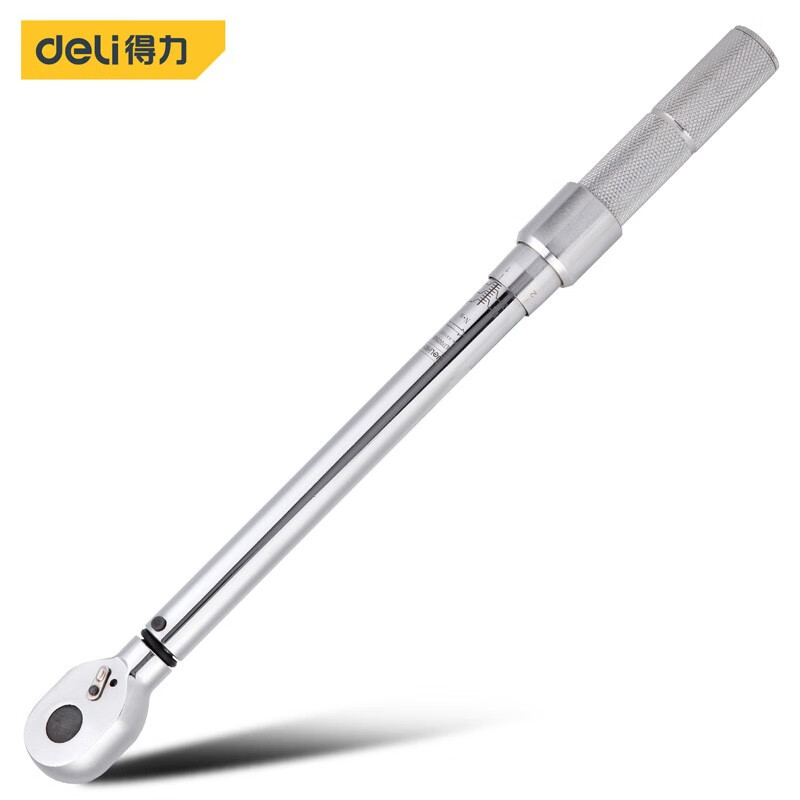 得力(deli) 预置扭力扳手力矩扭矩扳手手工工具10-50N.m DL1700