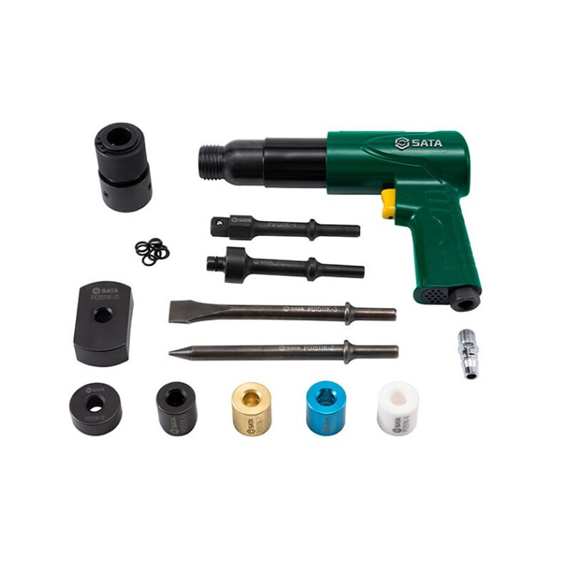 世达（SATA）汽保专用气动工具 定制 01511K 12件气铲锤组套