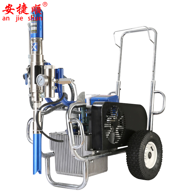 安捷顺 AJS-1960腻子喷涂机防水涂料家装工程用多功能全自动喷腻子粉机油漆机