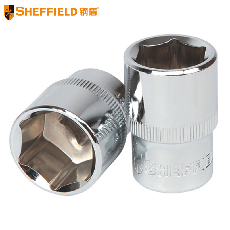 钢盾 SHEFFIELD S011611 12.5mm系列公制6角标准套筒11m