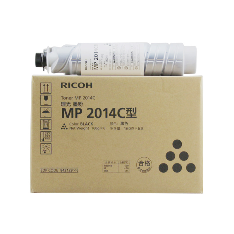 理光（Ricoh）MP 2014C 碳粉1支装 适用MP2014/MP2014D