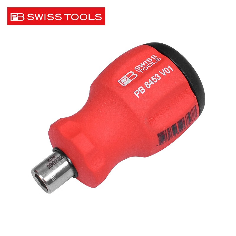 PB SWISSTOOLS瑞士螺丝刀棘轮套装正反转手柄起子多功能十字一字弹舱式改