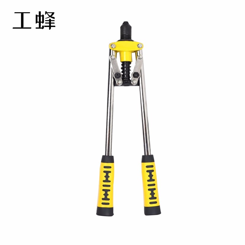 工蜂便携式手动抽芯拉铆枪省力铆钉枪双把拉帽枪装潢钉拉钉枪手动铆钉枪 双把拉铆钉