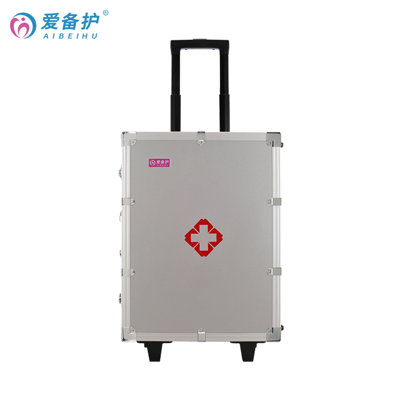 爱备护 专业救护急救箱（内科型）ABH-M004A（带拉杆）