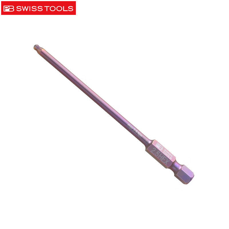 PB SWISSTOOLS瑞士原装进口圆球头内六角批头加长六角螺丝刀风批咀电动内