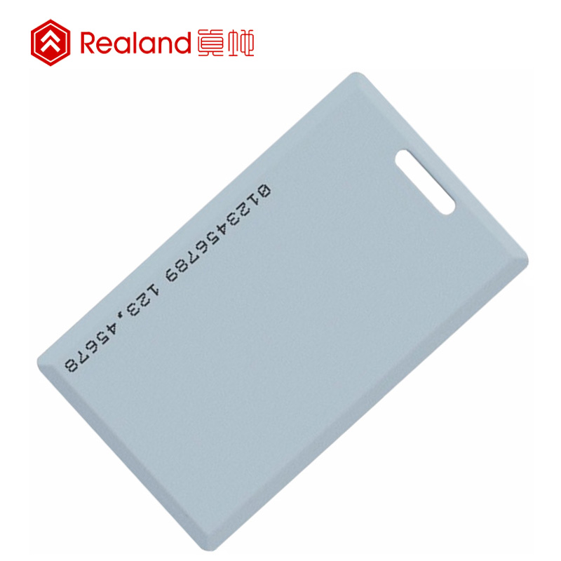真地（Realand） ID厚卡100张/盒 考勤卡 门禁卡 消费卡 白色 ID