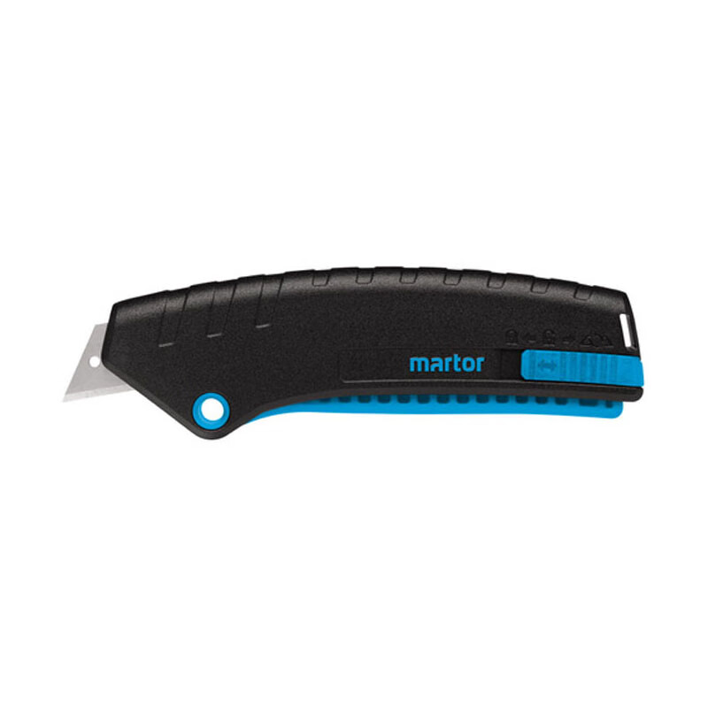 马特（MARTOR）125001自动回弹安全刀安全开箱 弹簧回弹伸缩刀安全开箱不