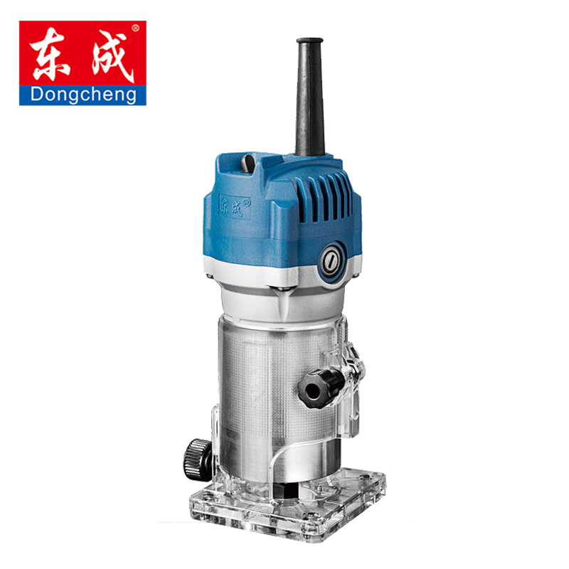 东成 电动修边机 M1P-FF04-6铝塑板开槽机木工工具修边倒角电动工具 东城