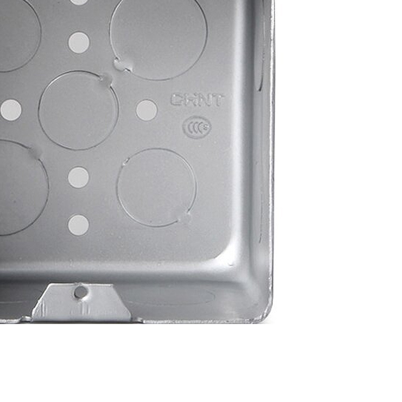 正泰（CHNT） 正泰电工 地插暗盒 地板插座暗盒 地插暗盒 铁100*100*