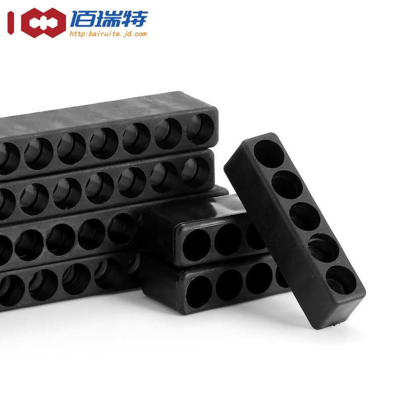 佰瑞特 电动螺丝刀批头批咀收纳条螺丝批收纳3/4/5起子头存放孔卡座 9孔（5个