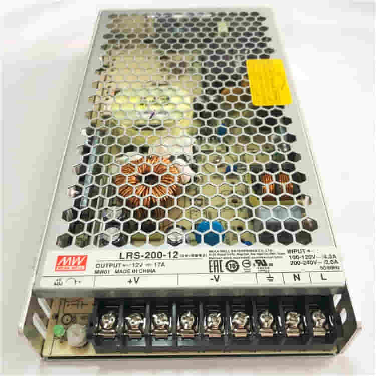 MEANWELL开关电源12VDC LRS-200-12