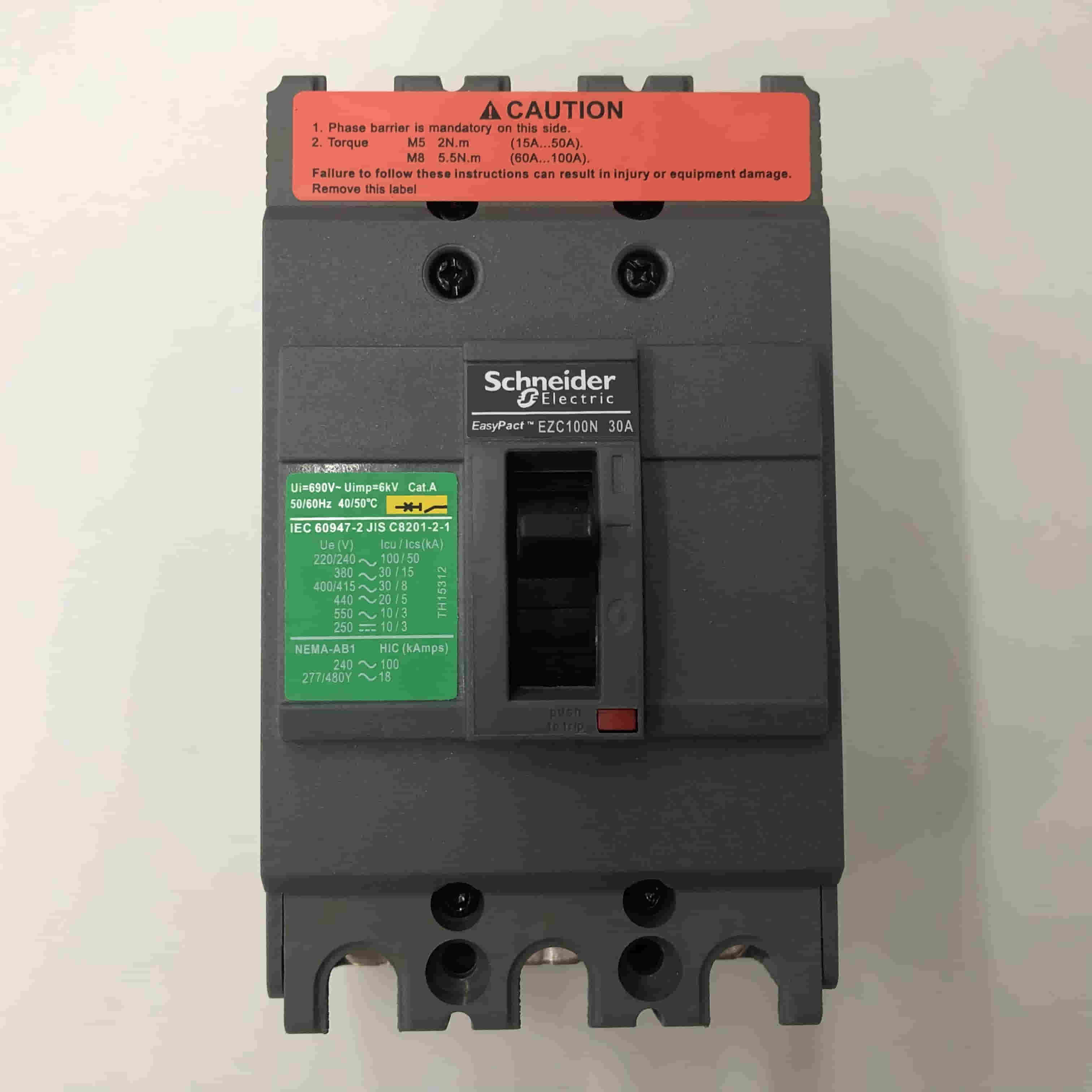 Schneider ContactorEZC100B 30A