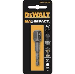 DWA12ADPTMI-A9冲击起子适配1/4六角转1/2方头转接头