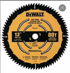 DW3232PT-A9硬质合金多功能锯片 305x25.4x80T（单片装）