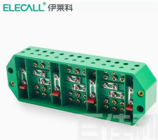 伊莱科（ELECALL）家用三相三线/四线接线盒快速接线端子大功率连接器 FJ6