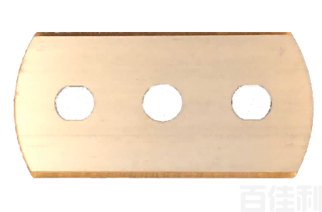 圆角三孔刀片    图角TIN0.3mm 10片1盒